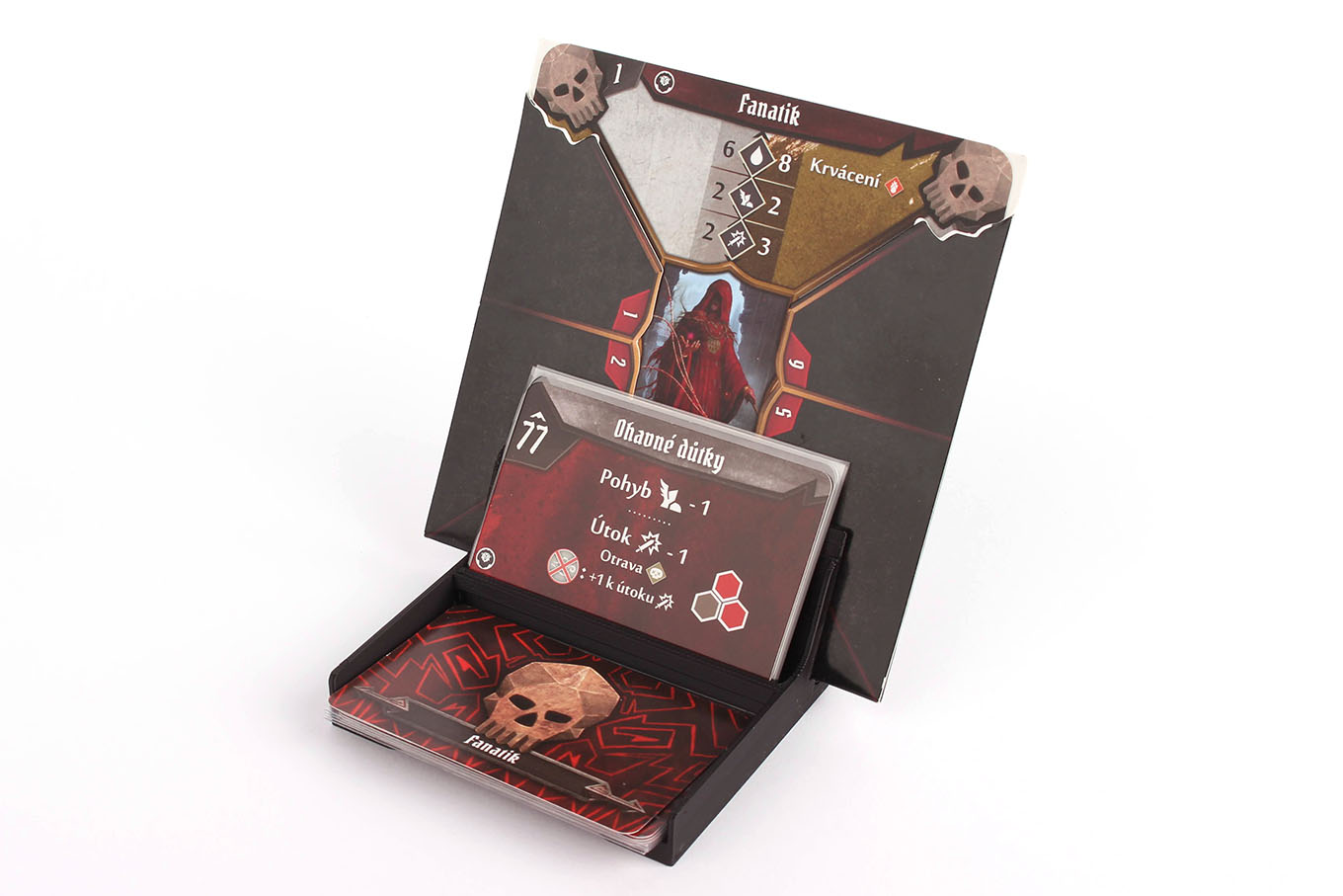 Myší Doupě Gloomhaven - Držáky na karty Varianta: Pro balíčky monster
