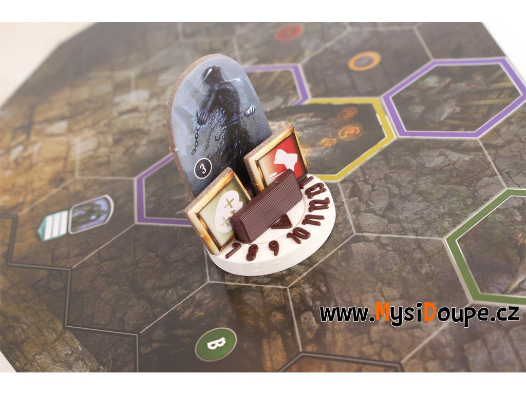 Myší Doupě Podstavec na kartonové figurky Obrázek