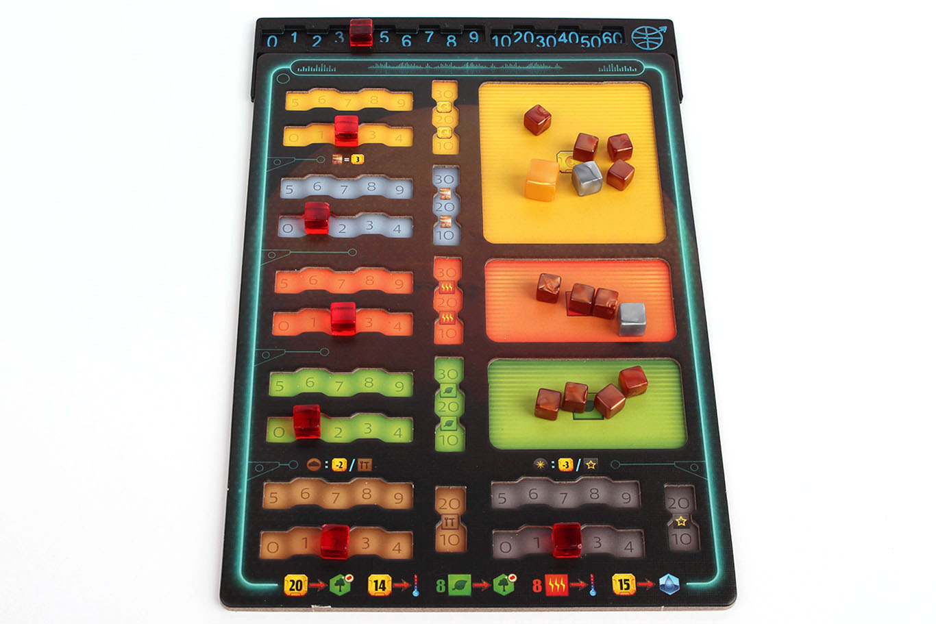 Myší Doupě Mars: Teraformace Expedice Ares - Počítadlo teraformace Obrázek