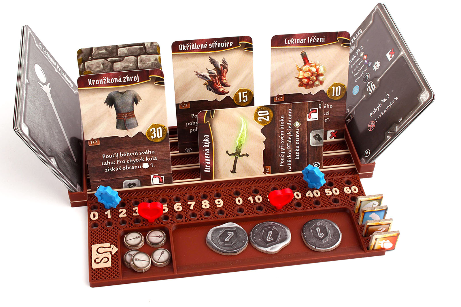 Myší Doupě Gloomhaven - Deska hráče Velikost: Velká Obrázek