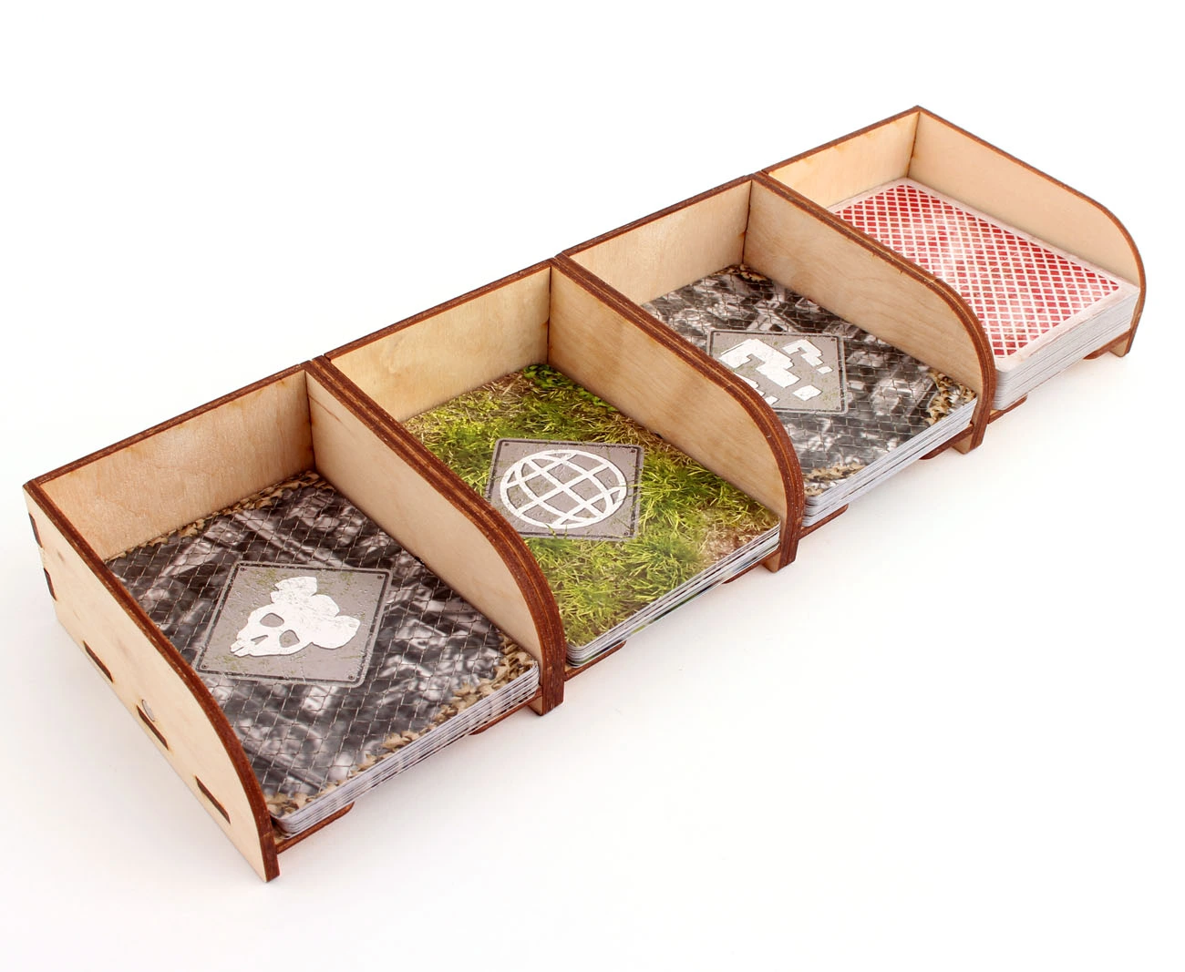 Myší Doupě Pořadač na karty dřevěný - velký Obrázek