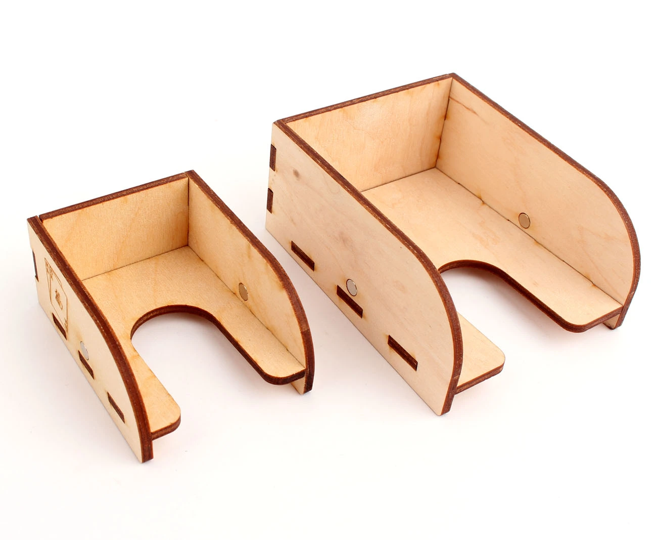 Myší Doupě Pořadač na karty dřevěný - velký Obrázek