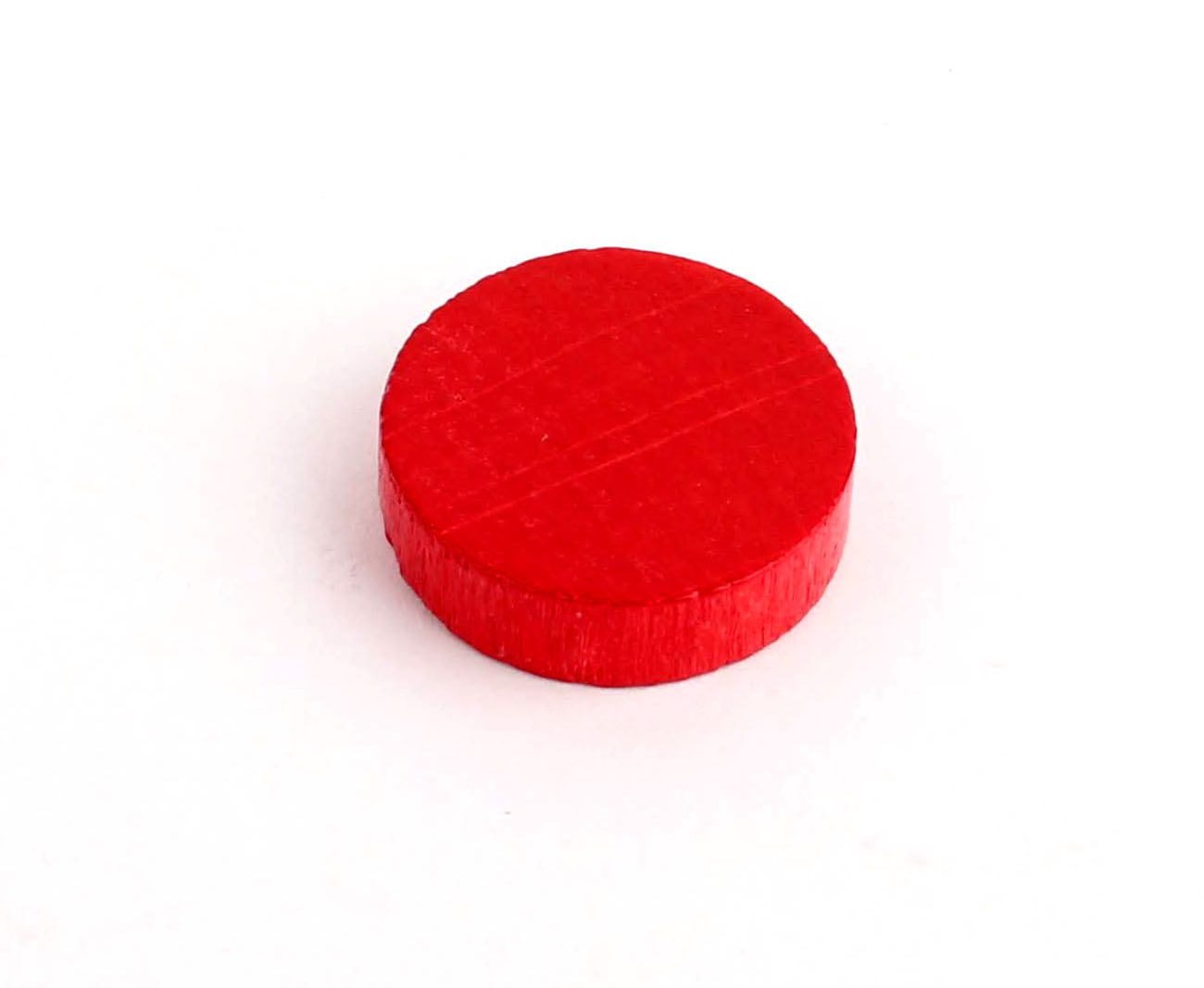 Levně TLAMA games Dřevěné disky 15 mm - žetony (20 ks) Barva: Červená