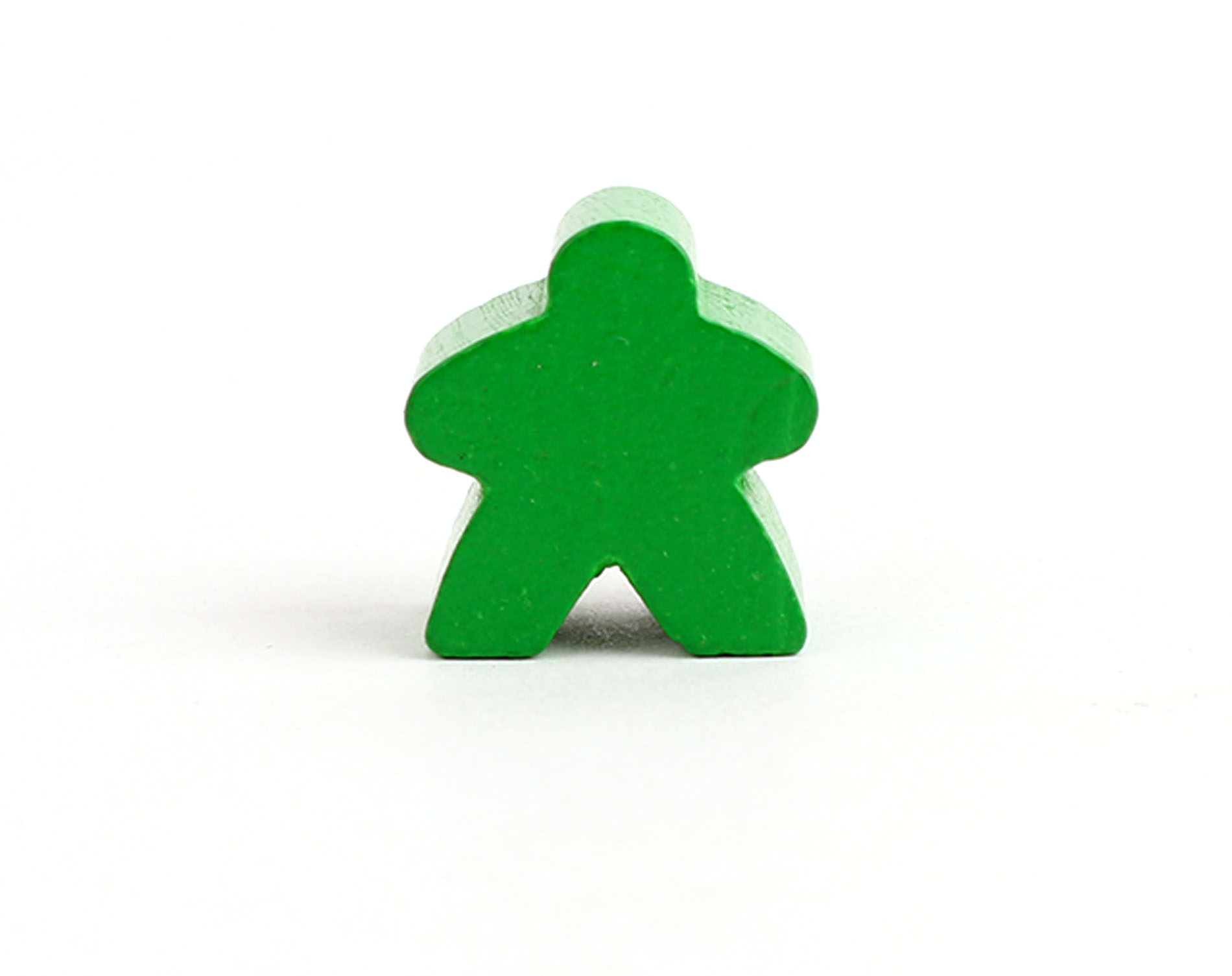 TLAMA games Dřevěné figurky klasický meeple 16 mm (20 ks) Barva: Zelená