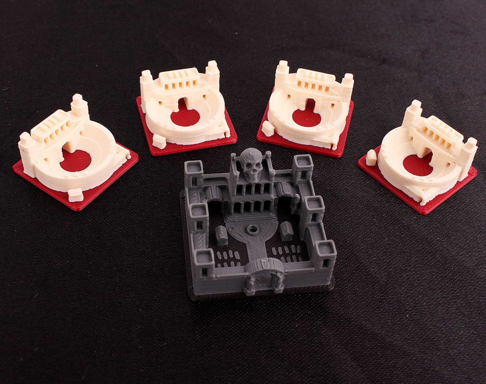 Myší Doupě Cyclades: Hades - 3D Budovy Obrázek