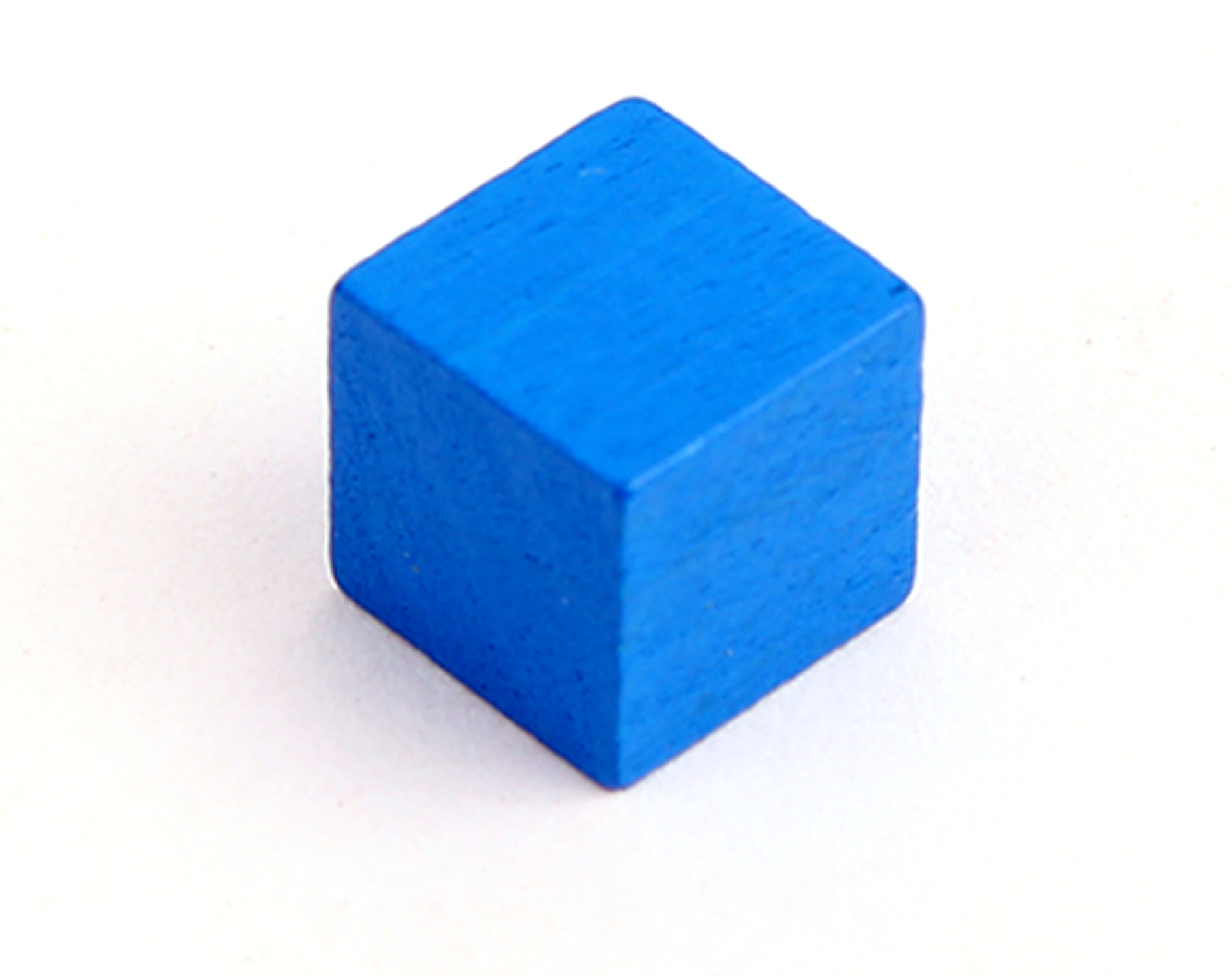 TLAMA games Dřevěné kostičky 10 mm - žetony (20 ks) Barva: Modrá