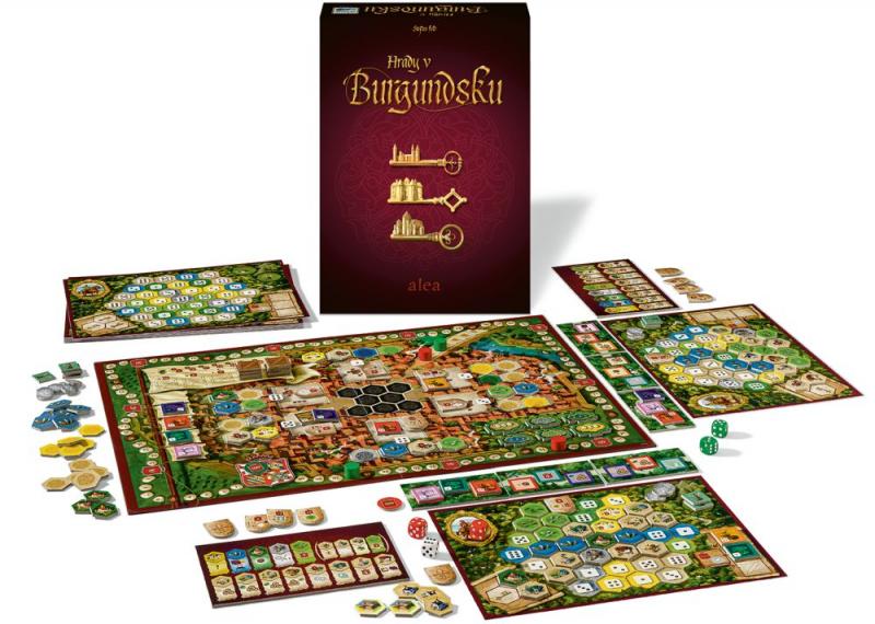 Ravensburger Hrady v Burgundsku Obrázek