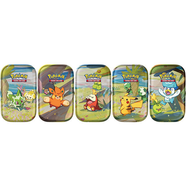 Nintendo Pokémon TCG: Paldea Friends Mini Tin Varianta: Fuecoco Obrázek
