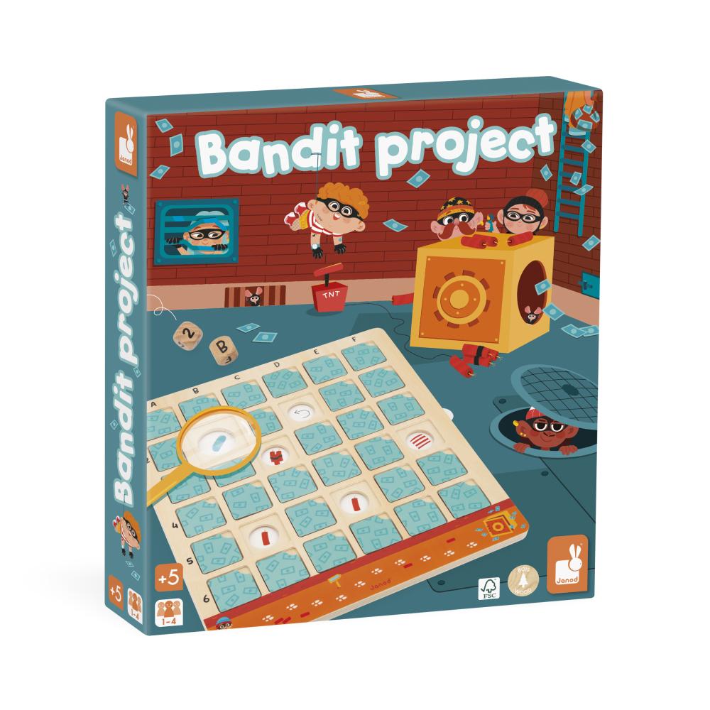 Janod Společenská hra pro děti Bandita