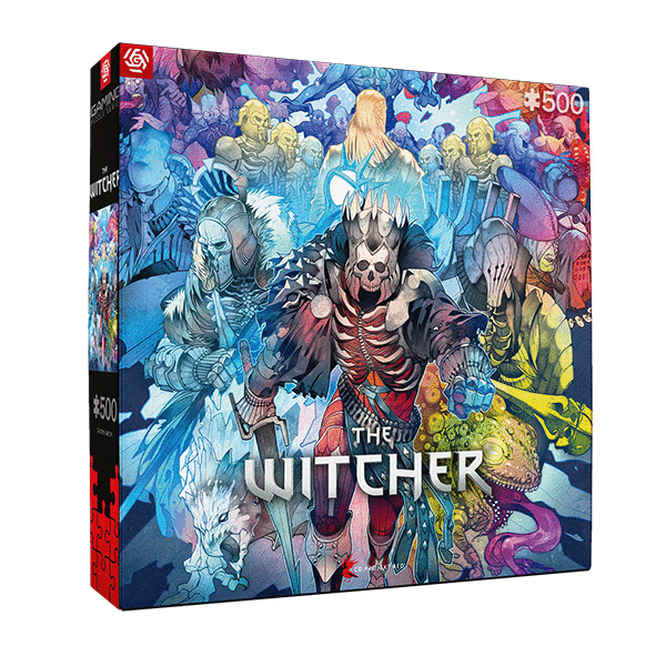 Good Loot Gaming Puzzle: Zaklínač Monster Faction Puzzles 500