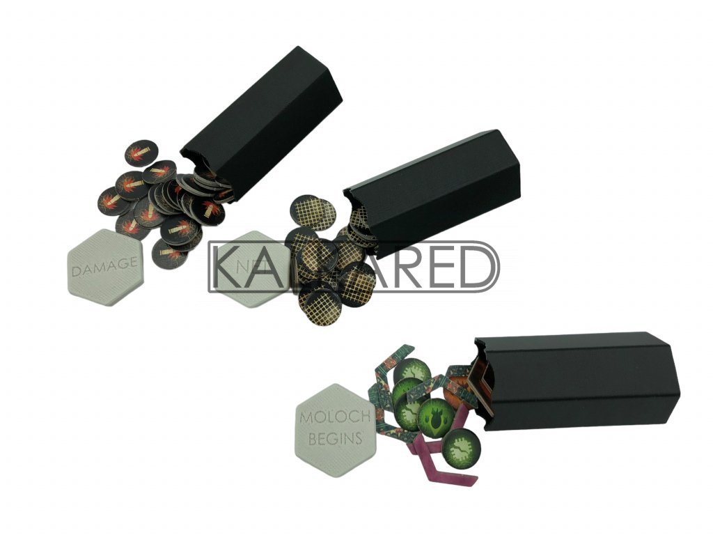 Kalkared Neuroshima Hex! 3.0 Insert (61126) Varianta: Krabička na žetony