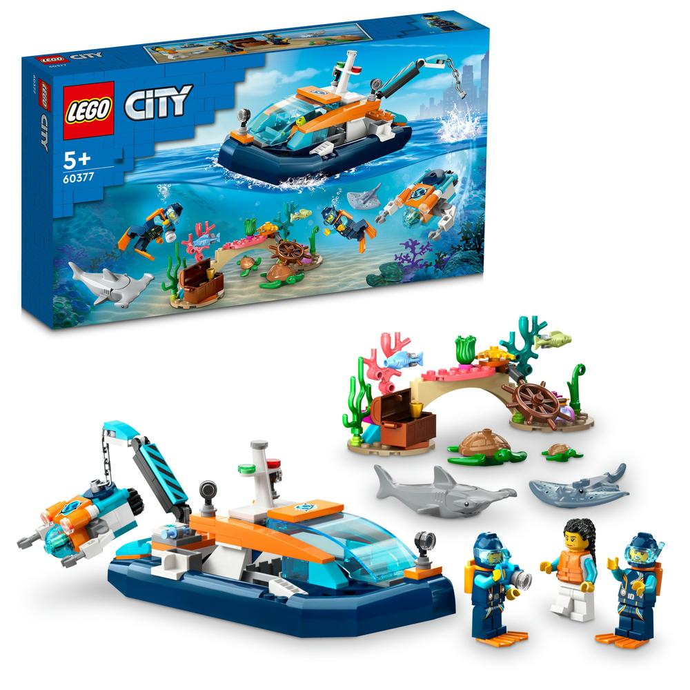 LEGO® Průzkumná ponorka potápěčů 60377