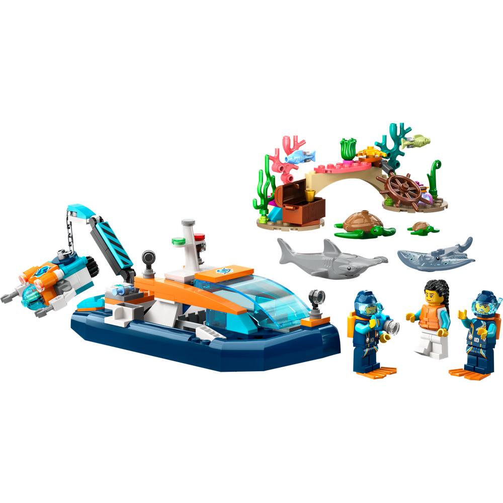 LEGO® Průzkumná ponorka potápěčů 60377 Obrázek
