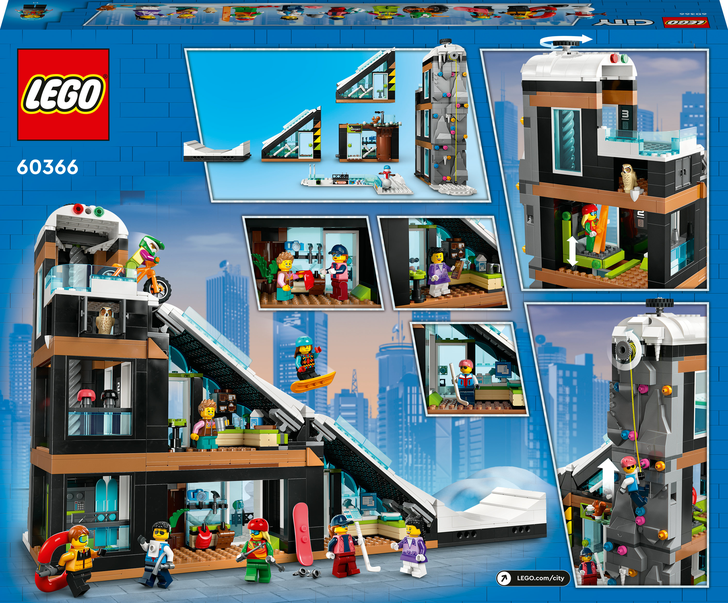 LEGO® Lyžařský a lezecký areál 60366 Obrázek