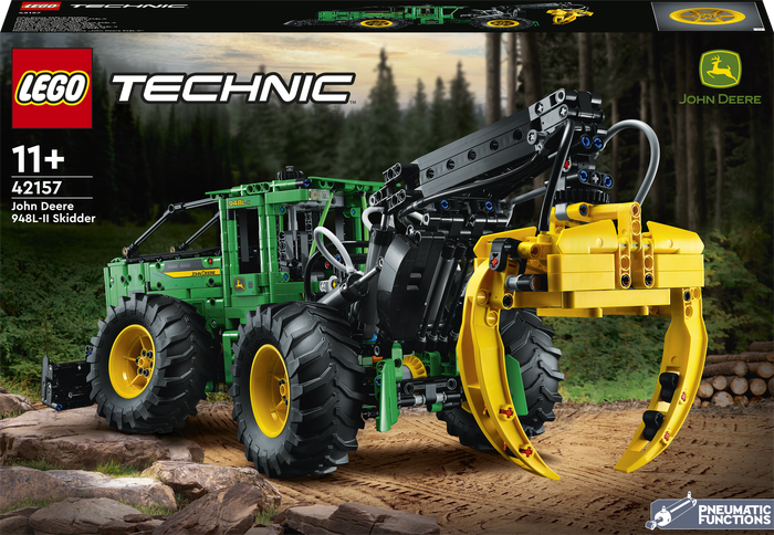 LEGO® Lesní traktor John Deere 948L-II 42157 Obrázek