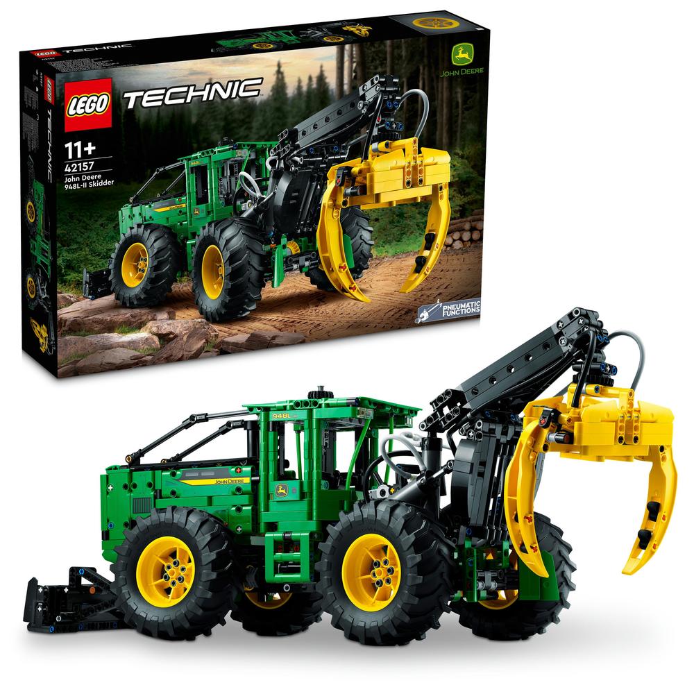 Levně LEGO® Lesní traktor John Deere 948L-II 42157