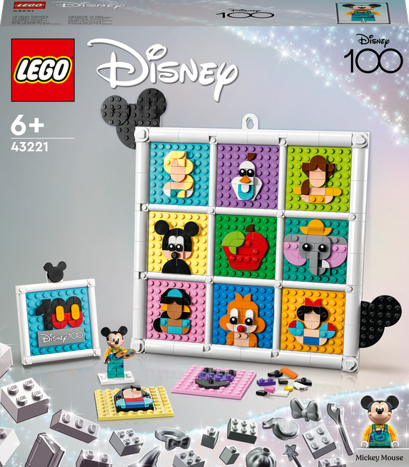 LEGO® 100 let oblíbených animovaných postav Disney 43221 Obrázek
