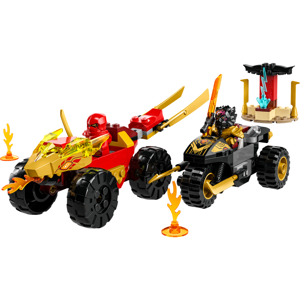 LEGO® Kai a Ras v duelu auta s motorkou 71789 Obrázek