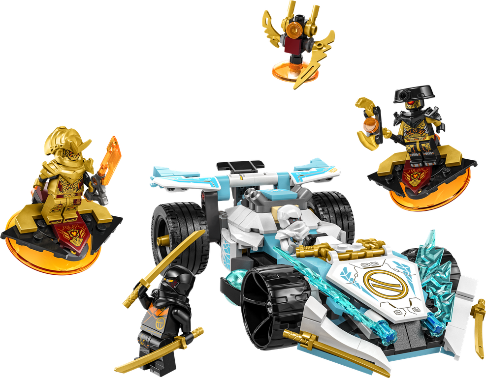 LEGO® Zaneovo dračí Spinjitzu závodní auto 71791 Obrázek