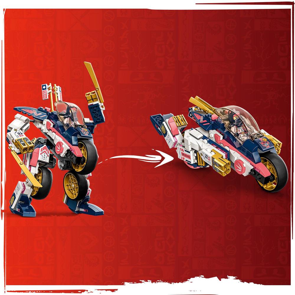 LEGO® Sora a její transformační motorobot 71792 Obrázek