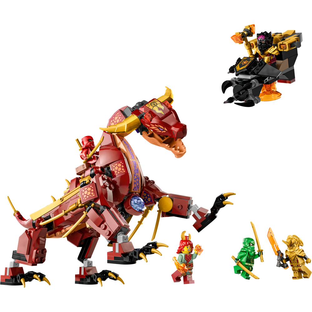 LEGO® Heatwave a jeho transformační lávový drak 71793 Obrázek
