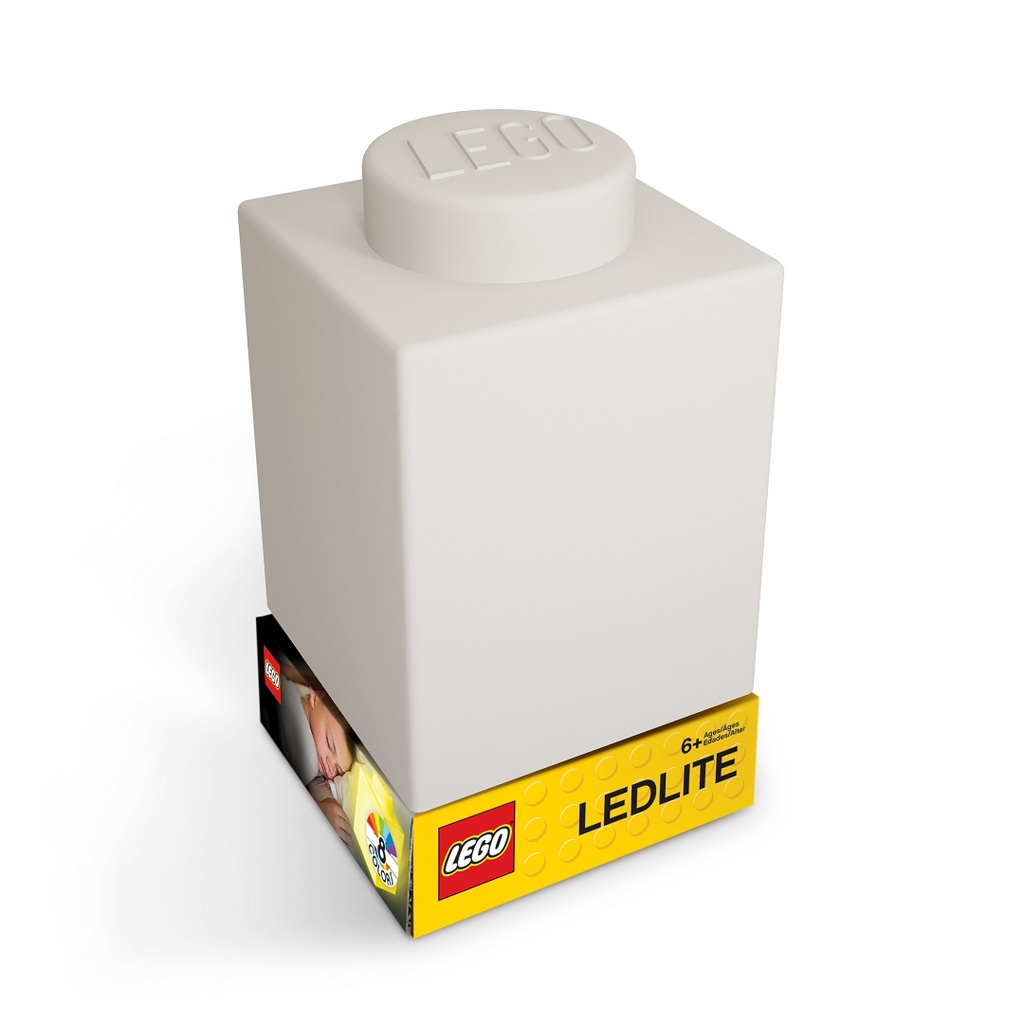 LEGO LED Lite LEGO Classic Silikonová kostka noční světlo Barva: Bílá