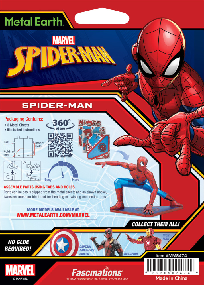 Fascinations Metal Earth: Spider-Man Obrázek
