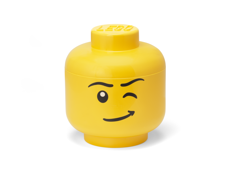 LEGO Storage LEGO úložná hlava (velikost L) - mrkající chlapec