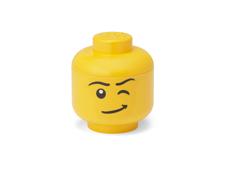 LEGO Storage LEGO úložná hlava (mini) - mrkající chlapec