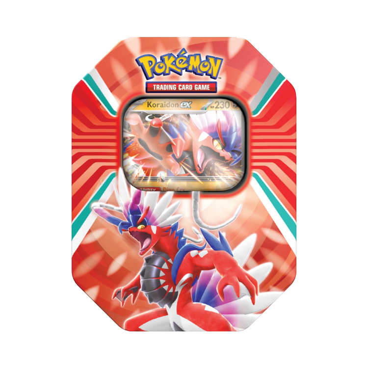 Levně Nintendo Pokémon TCG: Paldea Legends Tin Barva: Červená