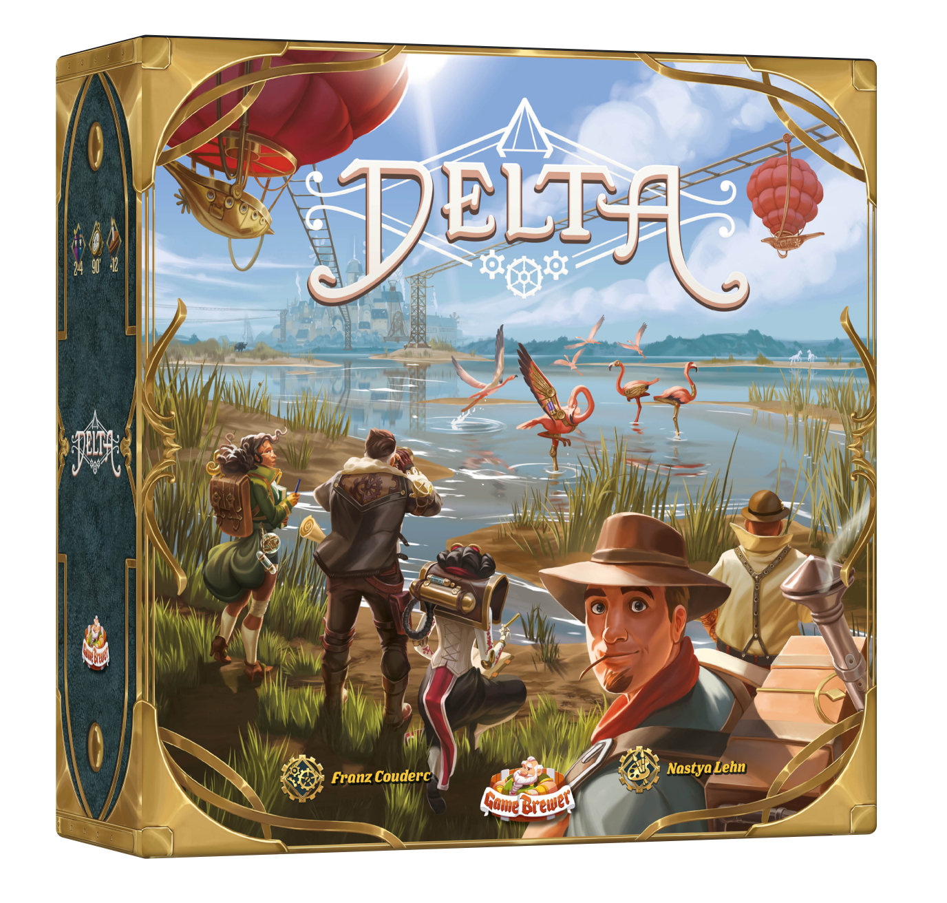 Game Brewer Delta Deluxe EN (přikládáme česká pravidla)