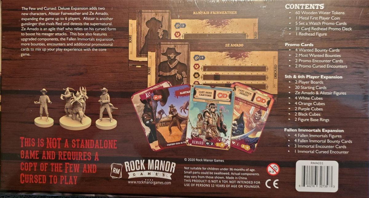 Rock Manor Games The Few and Cursed: Deluxe Expansion Obrázek