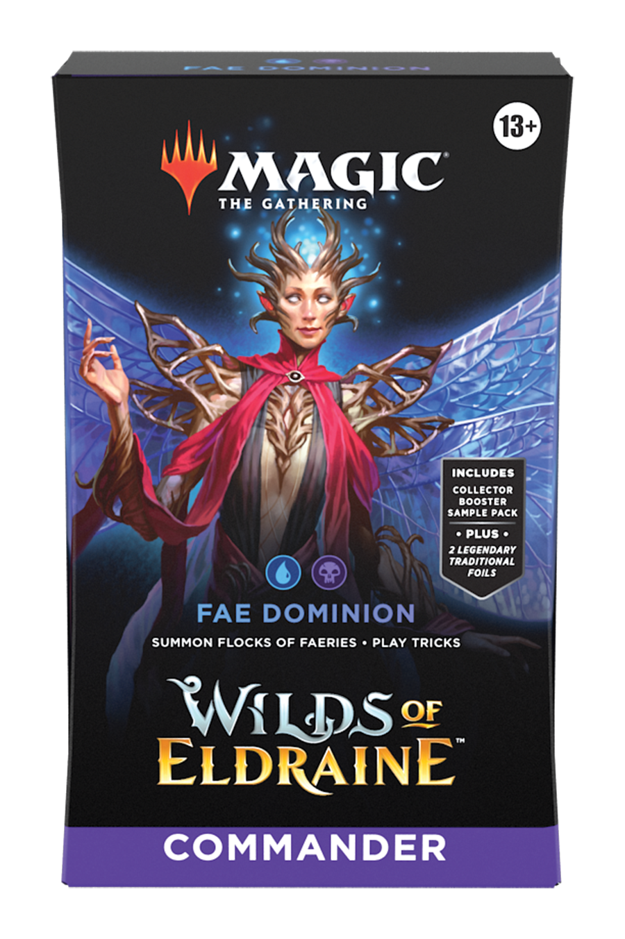Wizards of the Coast Magic The Gathering - Wilds of Eldraine Commander Deck Varianta: Fae Dominion