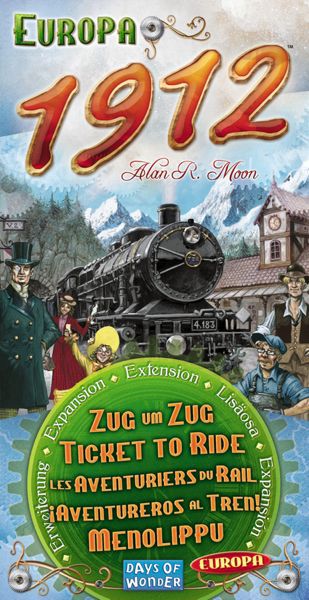 Days of Wonder Ticket to Ride: Europe 1912 (EN/DE/FR)