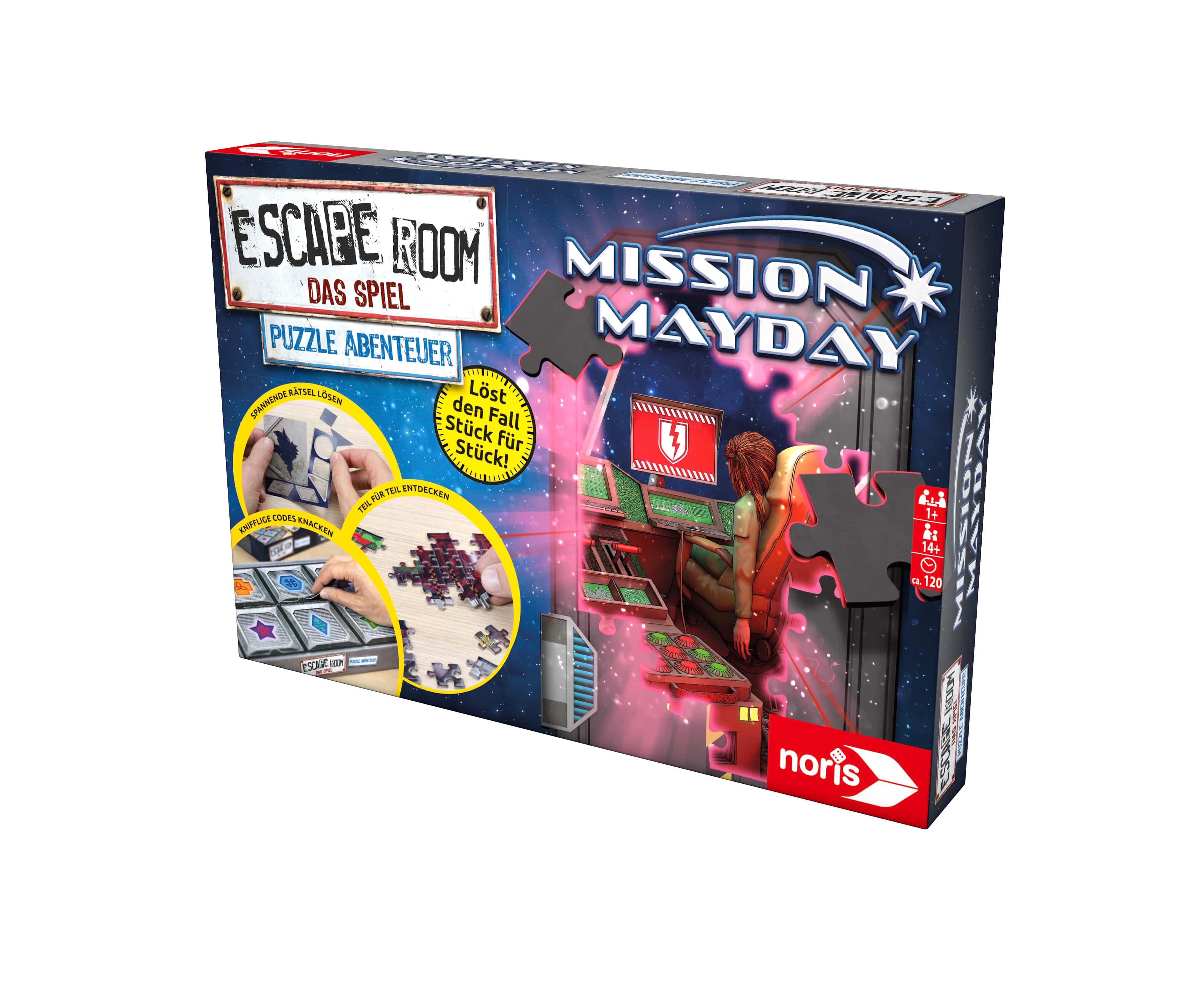 Levně Noris Spiele Escape Room: Mission Mayday Puzzle Abenteuer 3
