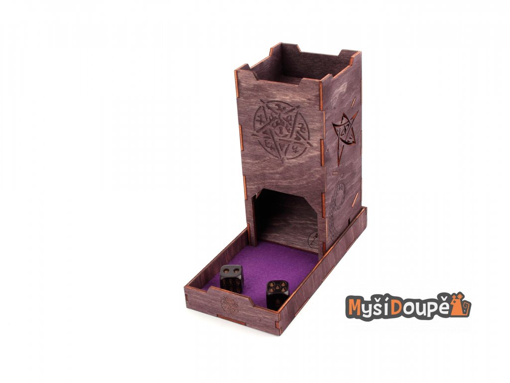 Myší Doupě Dřevěná házecí věž - Cthulhu Obrázek