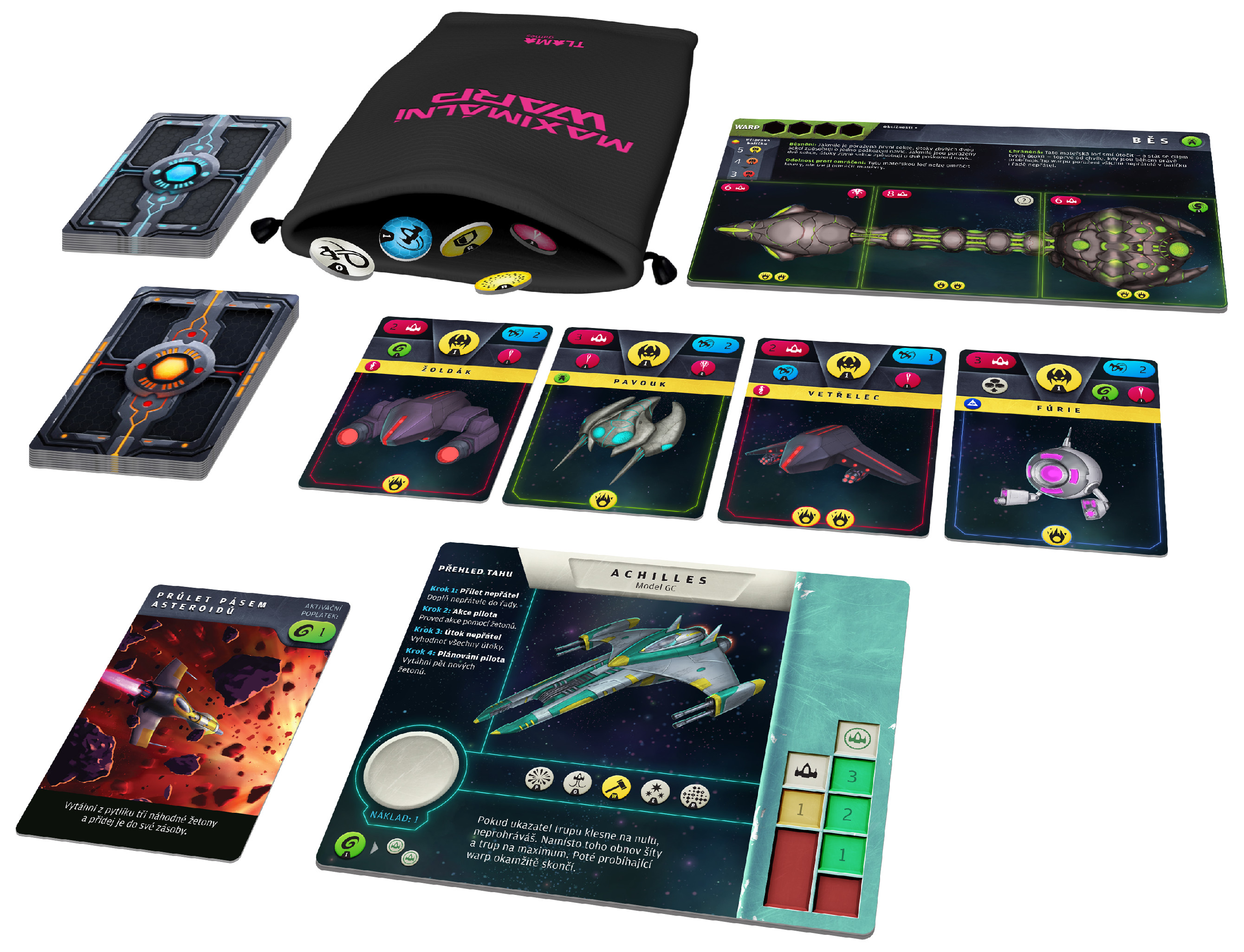 TLAMA games Maximální warp Obrázek