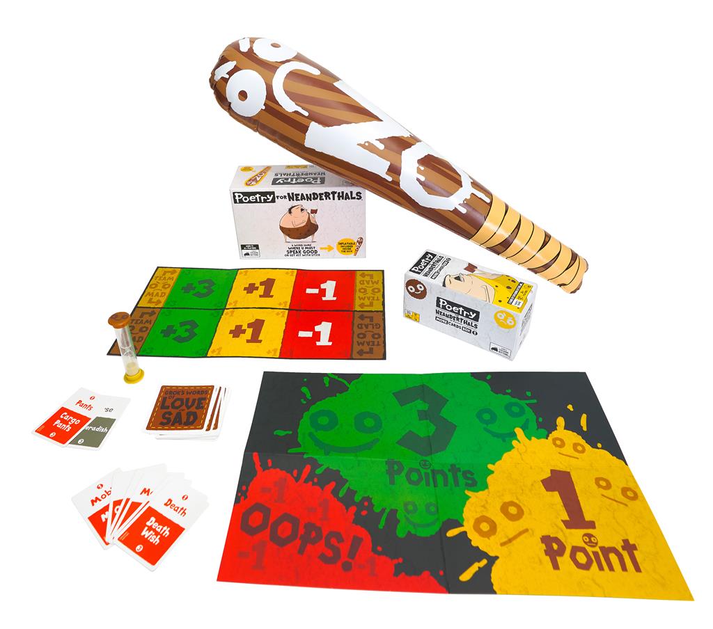 Exploding Kittens Poetry for Neanderthals: More Cards Box 1 Obrázek