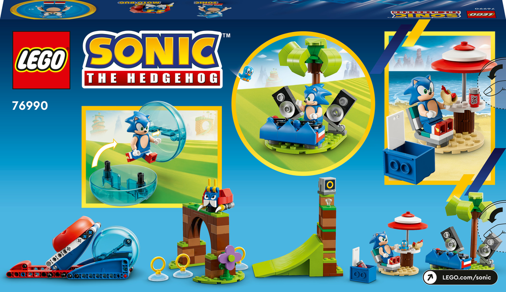 LEGO® Sonic the Hedgehog™ – Sonicova výzva Speed Sphere 76990 Obrázek