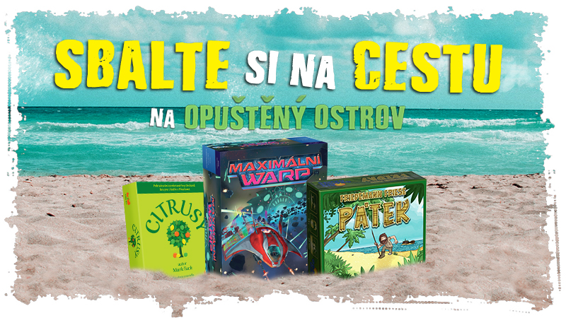 TLAMA games Na opuštěný ostrov (Pátek, Mazescape: Ariadna a Labyrint)
