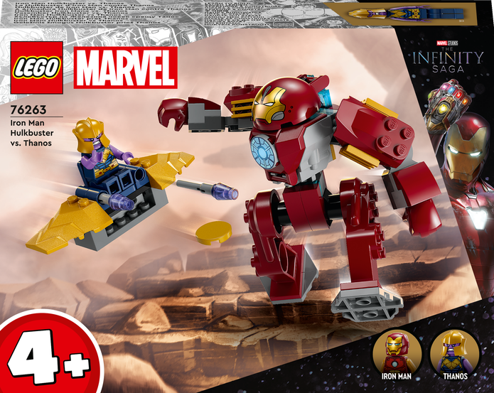LEGO® Iron Man Hulkbuster vs. Thanos 76263 Obrázek