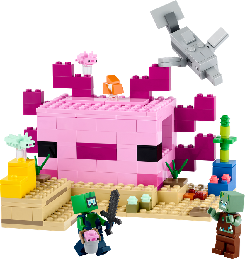 LEGO® Domeček axolotlů 21247 Obrázek