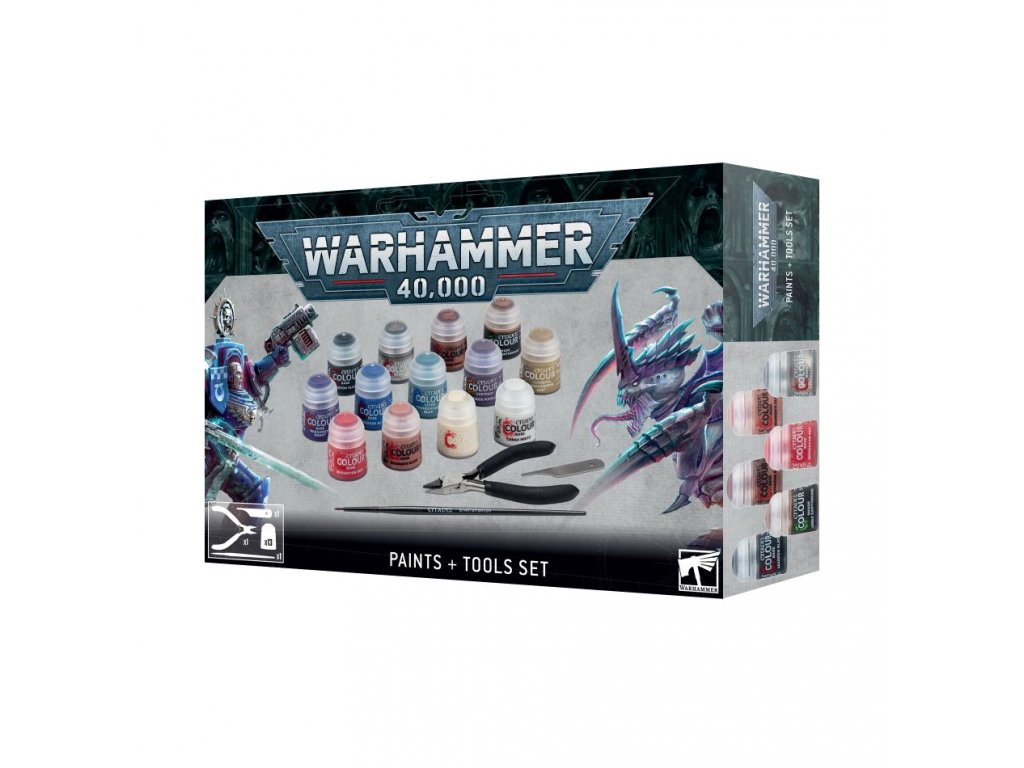 Citadel Warhammer 40.000: Paints + Tools Set (nová verze 2023)