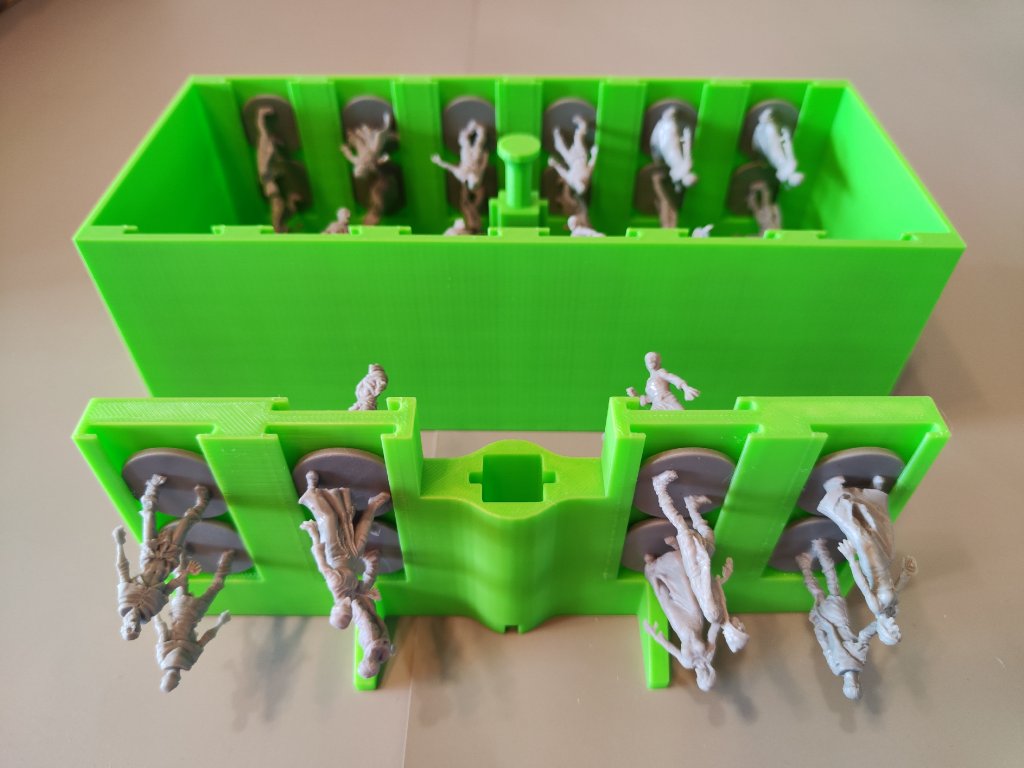 inserty.cz Zombicide Černý mor - Insert (černý)(973C/M214) Obrázek