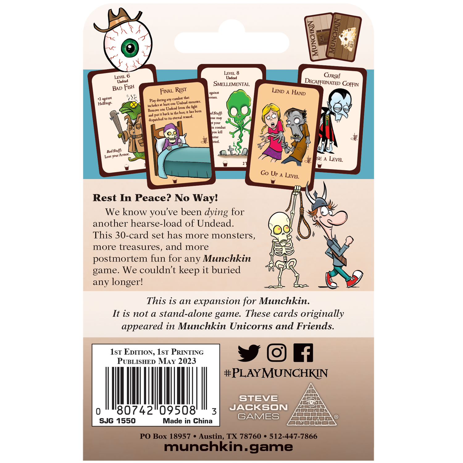 Steve Jackson Games Munchkin: Deathly Pail - EN Obrázek