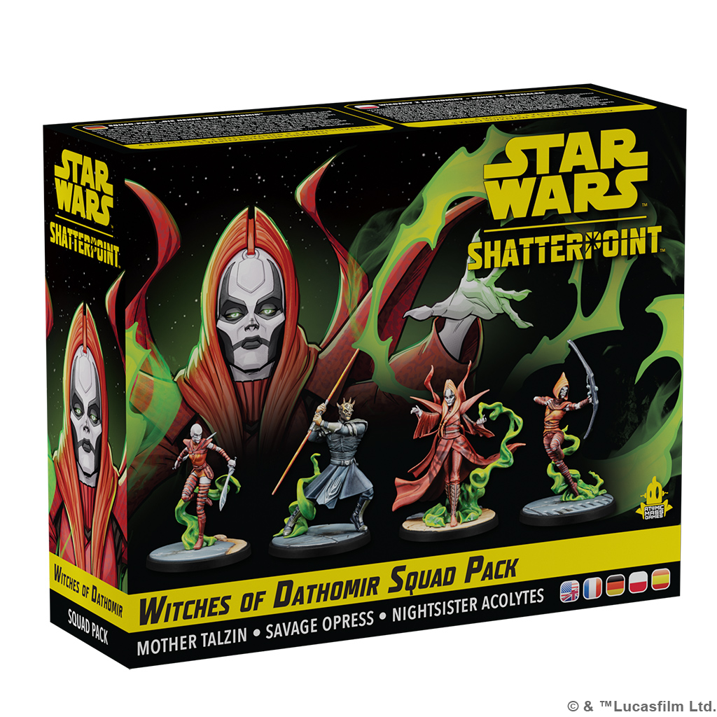 Atomic Mass Games Star Wars: Shatterpoint - Witches of Dathomir Squad Pack - EN/FR/PL/DE/ES