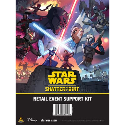 Atomic Mass Games Star Wars Shatterpoint – 2023 Retail Event Support Kit #1 - DE/EN/ES/FR