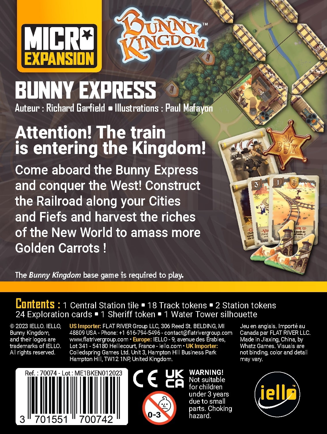IELLO Bunny Kingdom: Bunny Express - EN Obrázek