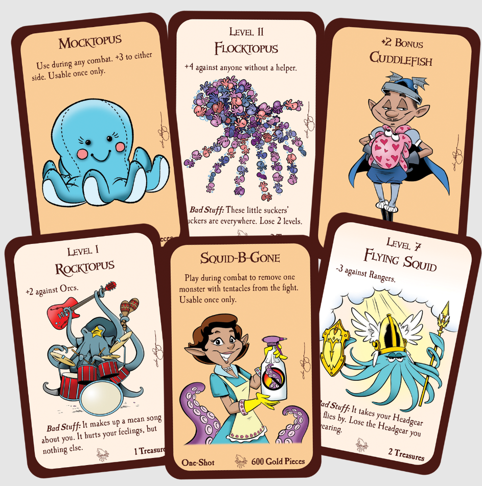 Steve Jackson Games Munchkin: Squids - EN Obrázek