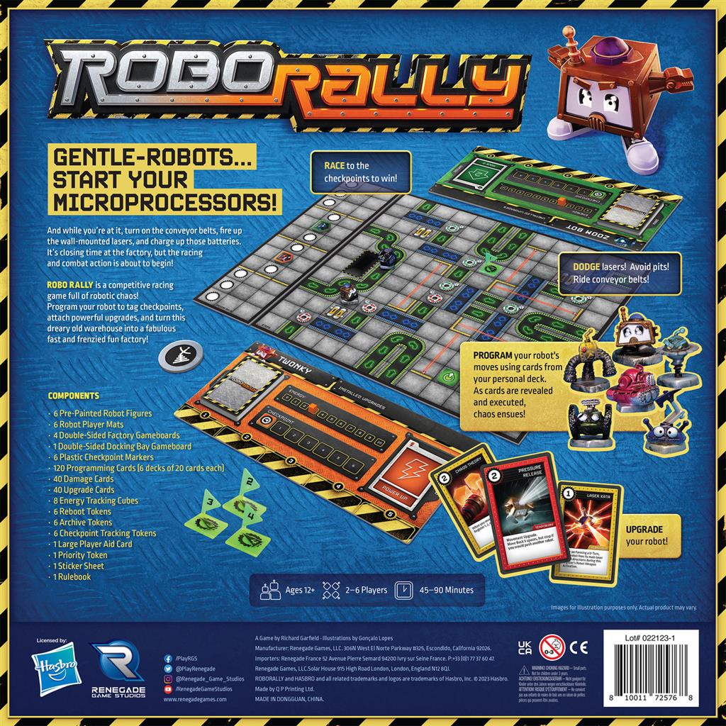 Renegade Game Studios Robo Rally (2023) - EN Obrázek